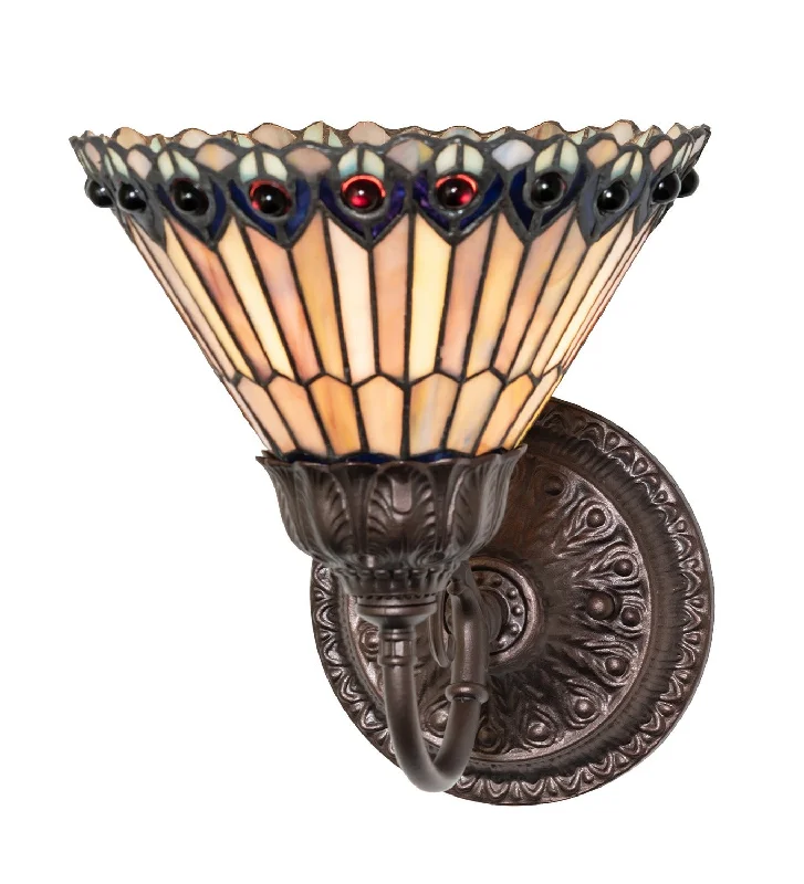 Industrial Pendant Lighting for Machine ShopsTiffany Jeweled Peacock One Light Wall Sconce Industrial Pendant Lighting for Machine ShopsTiffany Jeweled Peacock One Light Wall Sconce