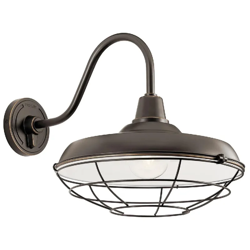 Industrial Lighting for Electronics ManufacturingPier 16 In 1-Light Outdoor Wall Light, Bronze Finish