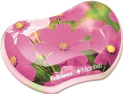 Track lighting for accentuating artworksGel Wrist Rest Photo 4-9/10 Inch  X 3-2/5 Inch  Pink Flowers