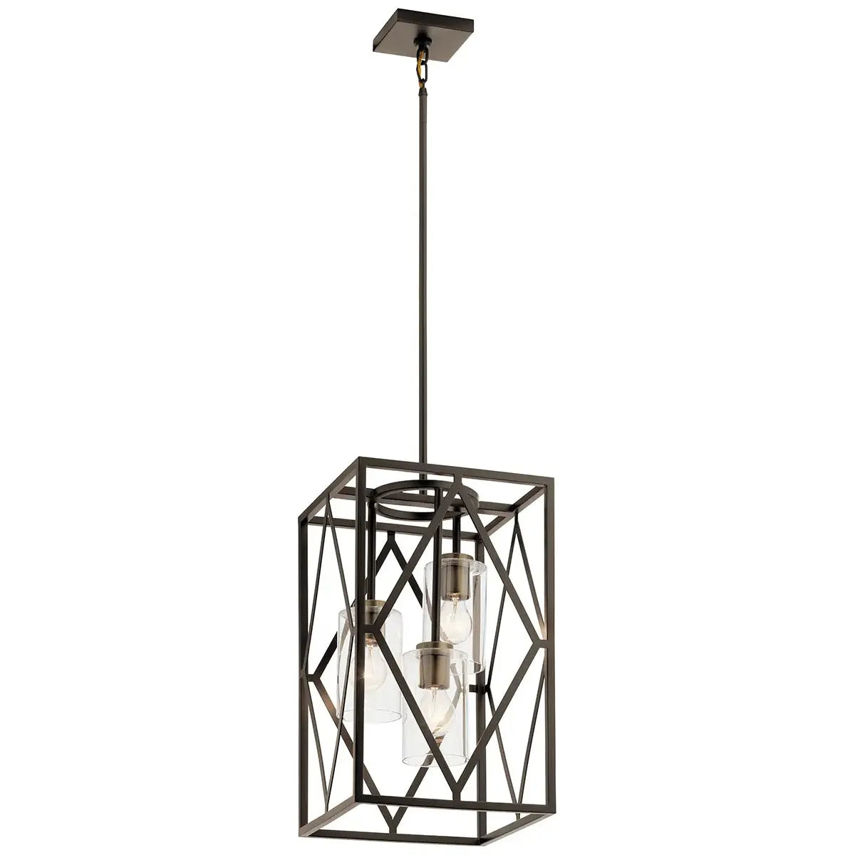 Track lighting for highlighting bookcasesSolander 3-Light Pendant
