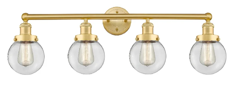 Energy - Efficient Industrial Lighting for Cost - SavingsEdison Four Light Bath Vanity Energy - Efficient Industrial Lighting for Cost - SavingsEdison Four Light Bath Vanity