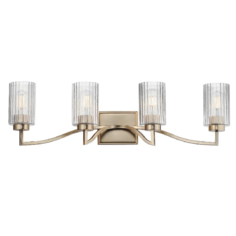 Industrial Area Lighting for Large Open SpacesRigata Four Light Bath Vanity