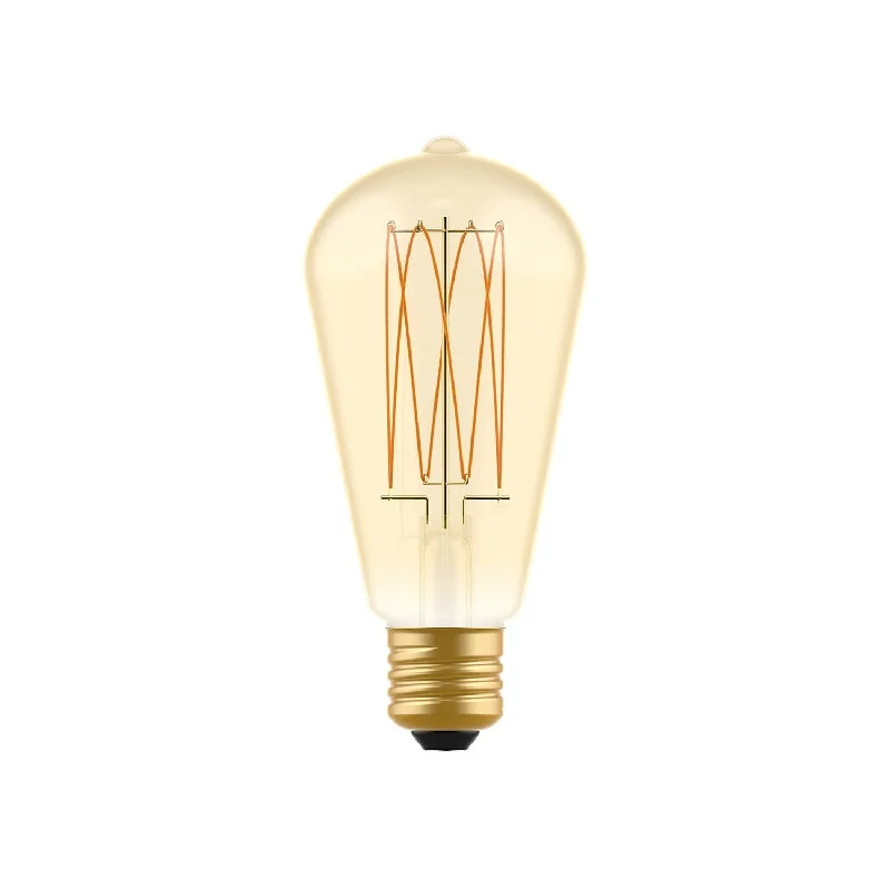 Track lighting with energy - star certificationLED Carbon Vintage Cage Bulb ST64 7W 640LM E27 Gold 2700K Dimmable Track lighting with energy - star certificationLED Carbon Vintage Cage Bulb ST64 7W 640LM E27 Gold 2700K Dimmable