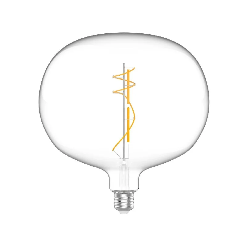 Track lighting with clear glass shadesLED Vintage Filament HL Ellipse 220 10W 1100LM E27 Clear 2700K Dimmable