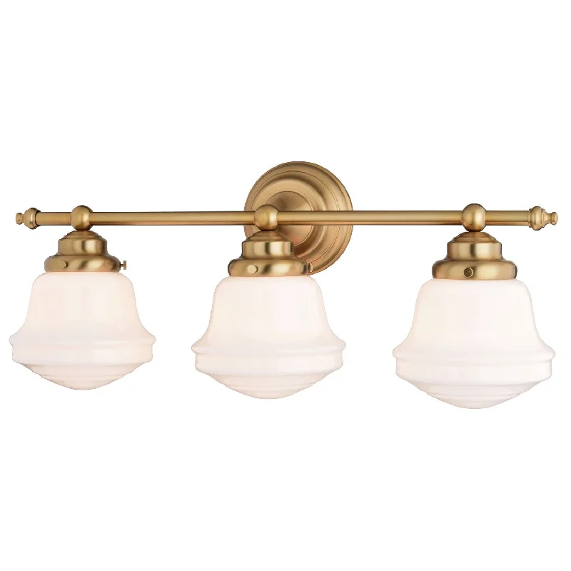 Low - Bay Industrial Lighting Fixtures for Small FactoriesHuntley Three Light Vanity