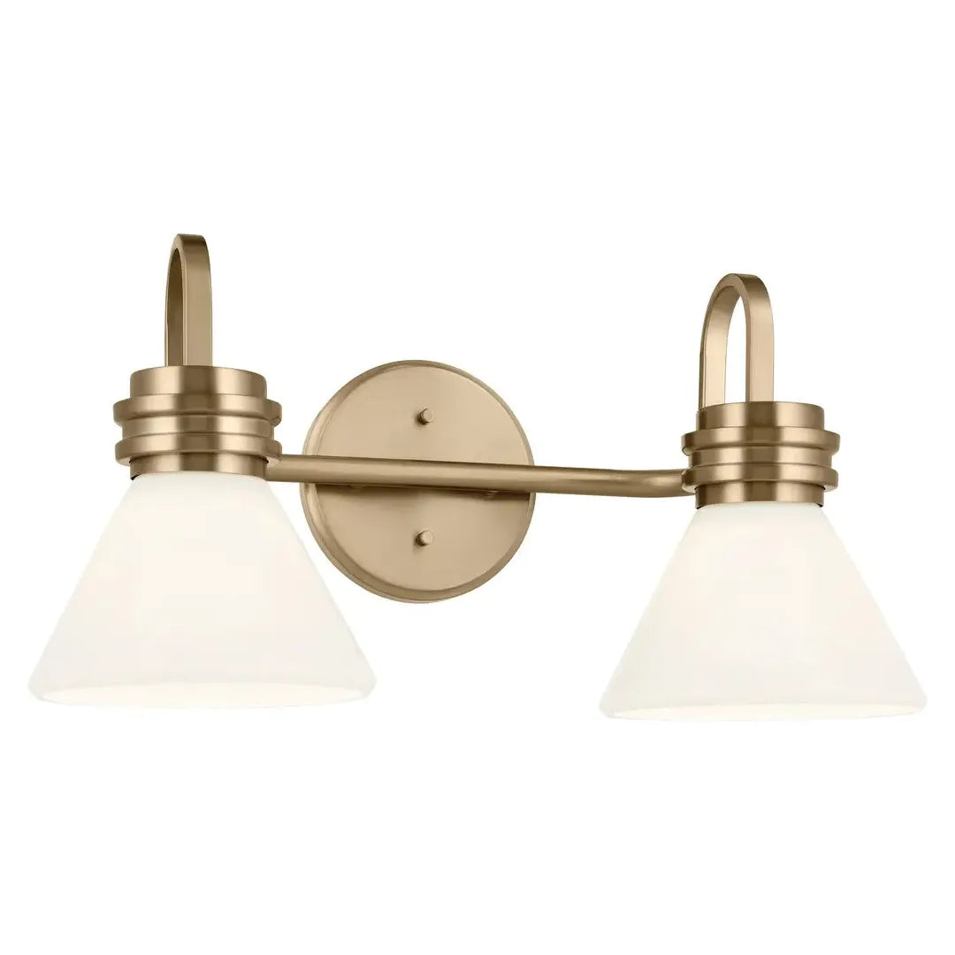 Track lighting with a minimalist track designFarum 19.25" 2-Light Vanity Light