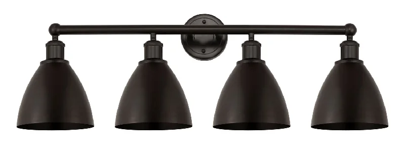 Industrial Lighting for Pharmaceutical ManufacturingEdison Four Light Bath Vanity