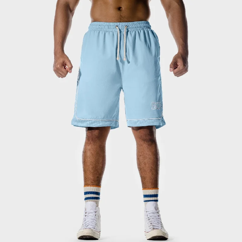 Golden Era Basketball Shorts - Bluebell Marl