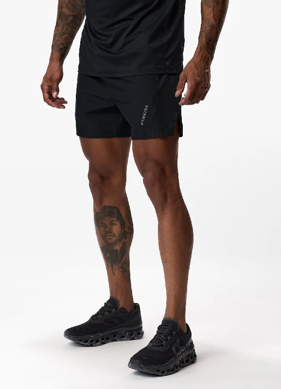 Gym King Divergent Short - Black