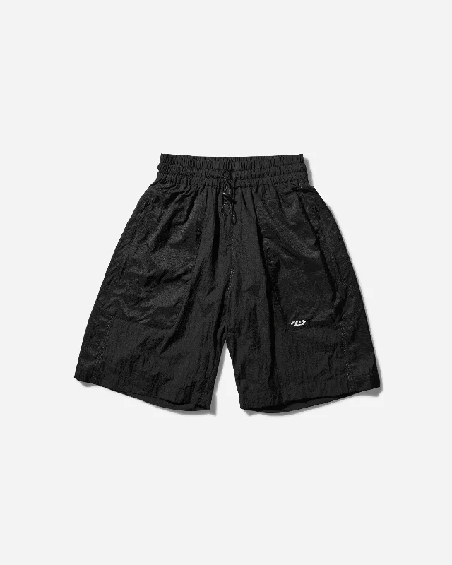 Nylite Textured Shorts Black