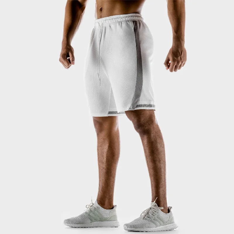 Hybrid Performance Shorts - White