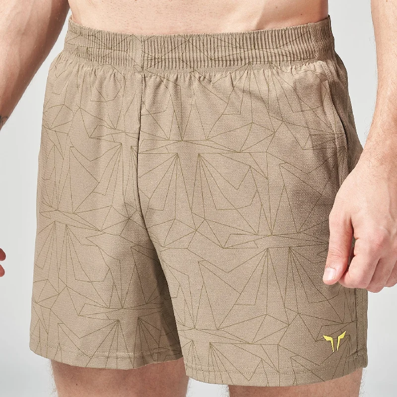 LAB360° 5 Inch Superstretch Shorts - Covert Green Print