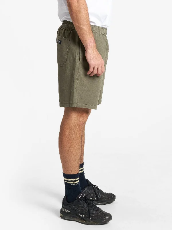 Minimal Thrills Work Volley - Army Green