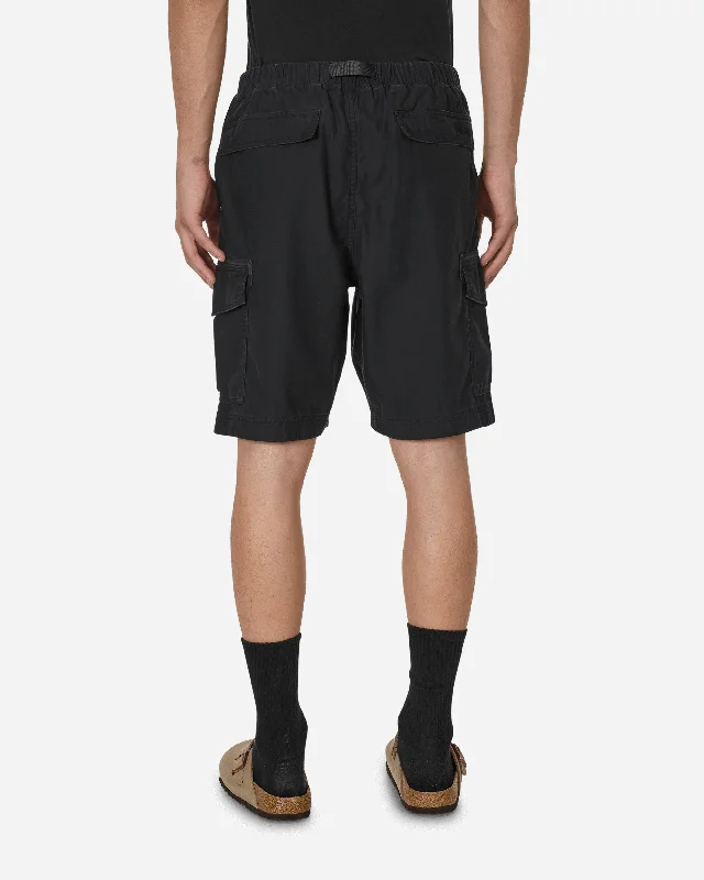 Cotton Cargo Shorts Black