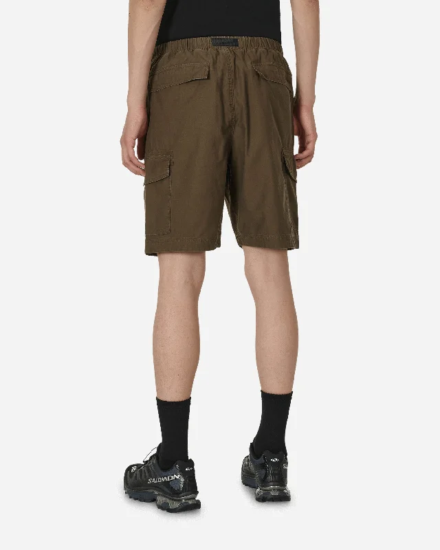 Cotton Cargo Shorts Olive