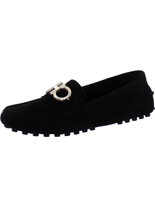 Berra Womens Suede Slip-On Loafers