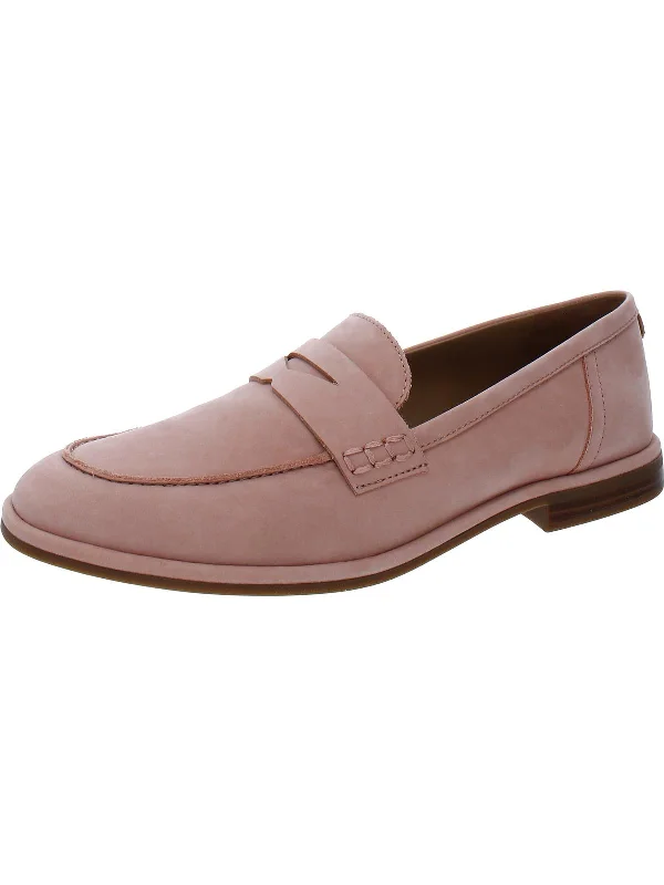 Birch Womens Padded Insole Slip On Penny Loafers