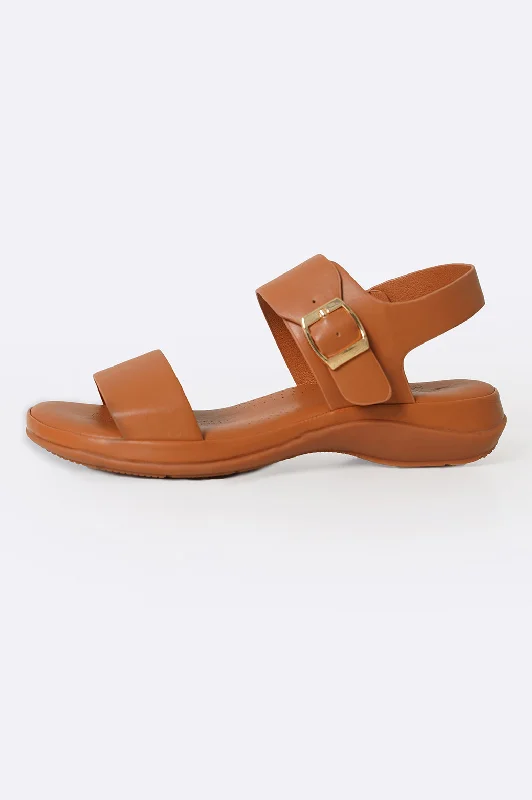 BUCKLED MAMA SANDALS