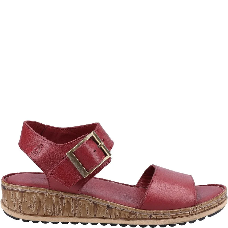 Red Ellie Sandals