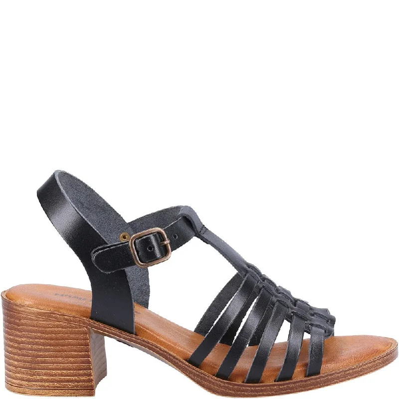 Black Greta Sandals