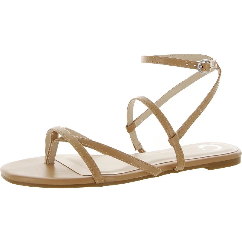 Journee Collection Womens Open Toe Ankle Strap Slingback Sandals