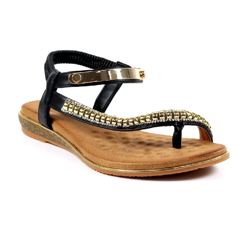 Lunar Asia Black Sandal