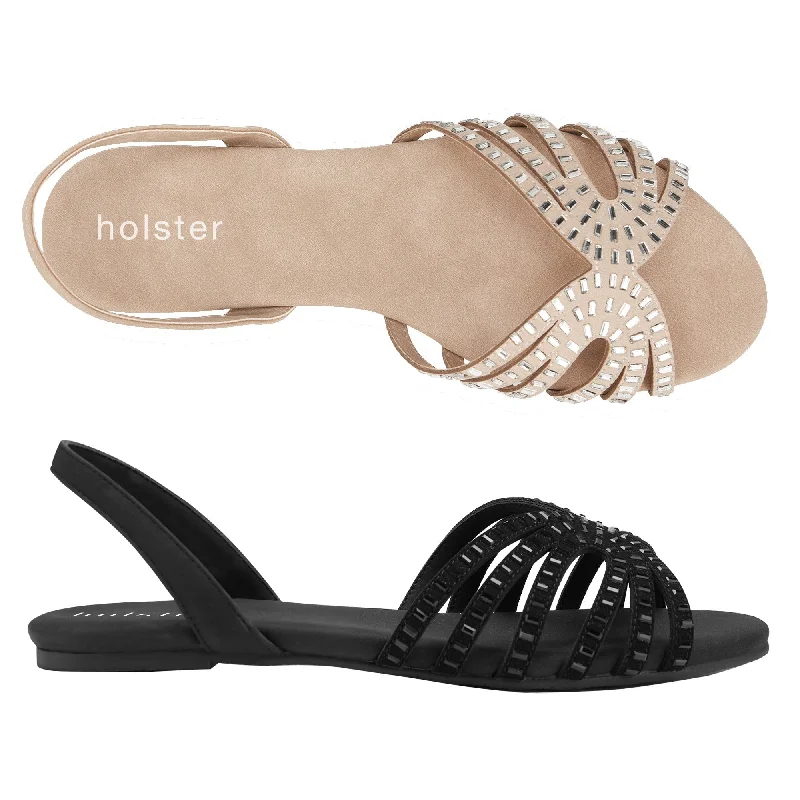 Mermaid Flat Bundle - Beige/Black