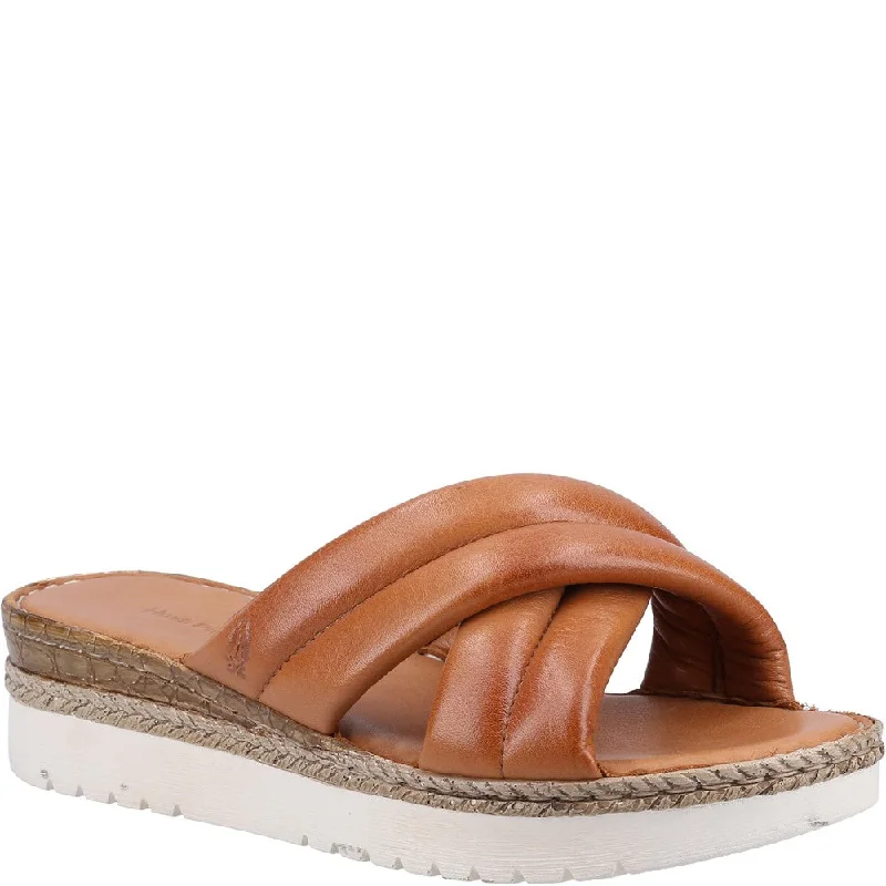 Tan Samira Mule Sandals