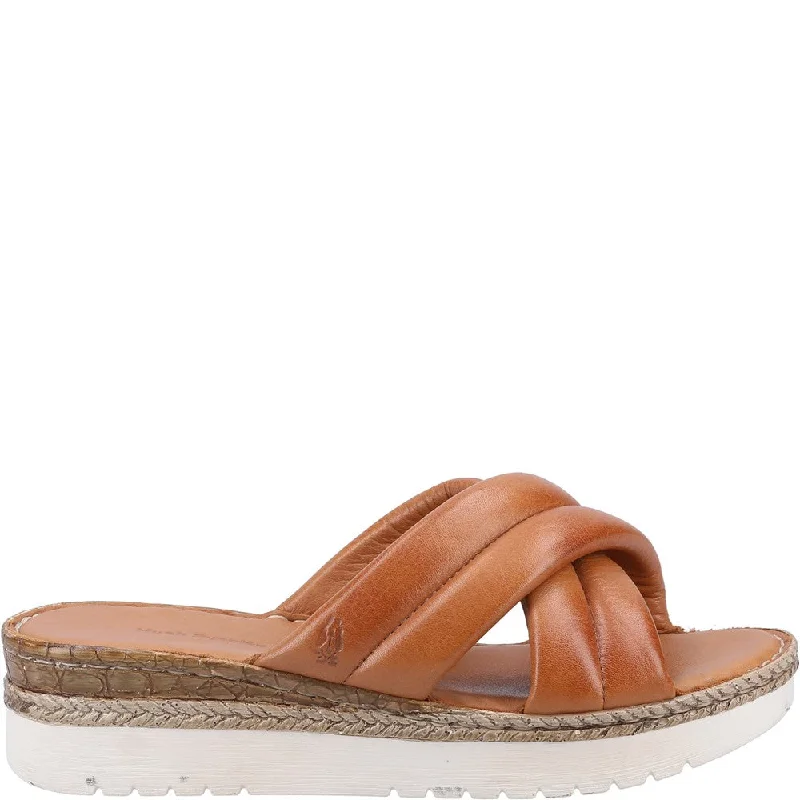 Tan Samira Mule Sandals