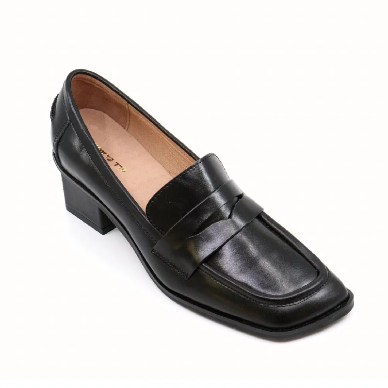 Women's Angle Princess Loafer In Black