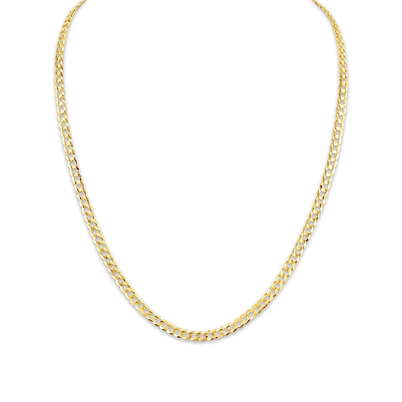 10KT Yellow Gold 20-inch 4.7MM Curb Chain