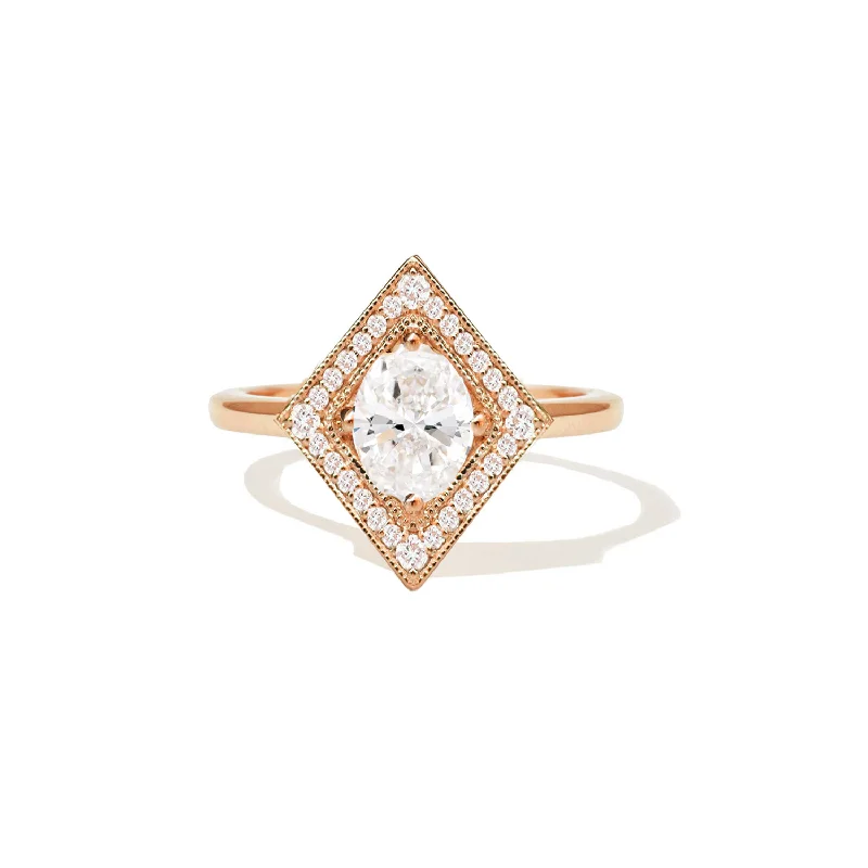 14K Rose Gold / 4