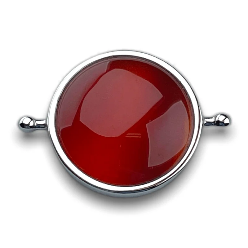 Carnelian / silver