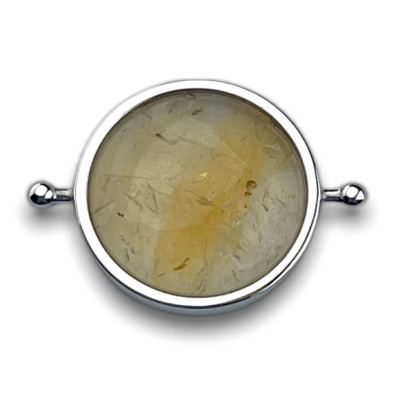 Citrine / silver