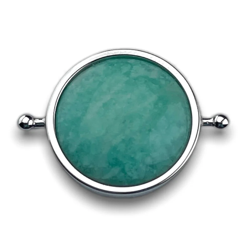 Amazonite / silver