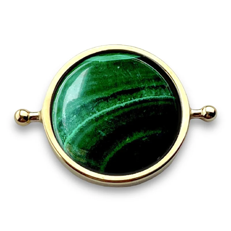 Malachite / gold