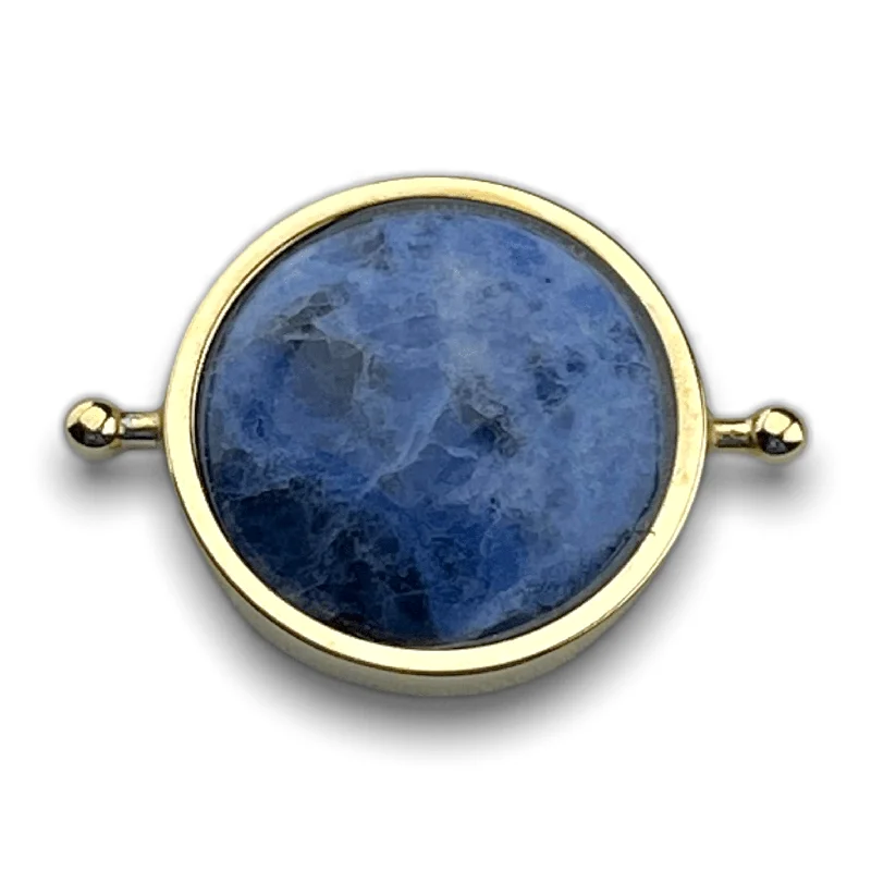 Sodalite / gold