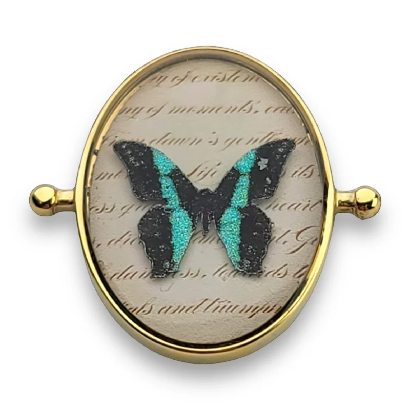 Gold / Morpho Butterfly