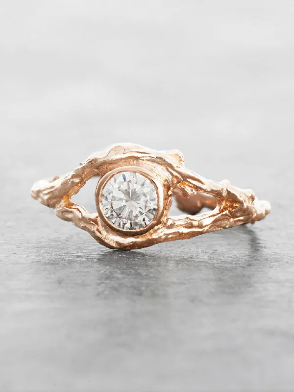 14K Rose Gold / 3