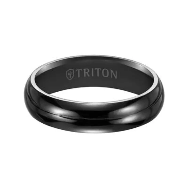 Men's 6mm Titanium Comfort Fit Wedding Band