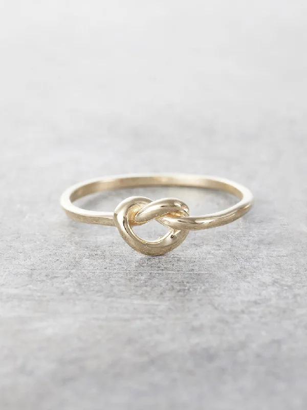 14K Promise Knot Ring