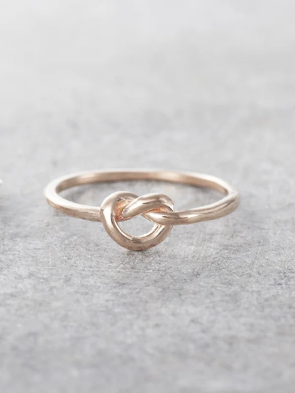 14K Promise Knot Ring