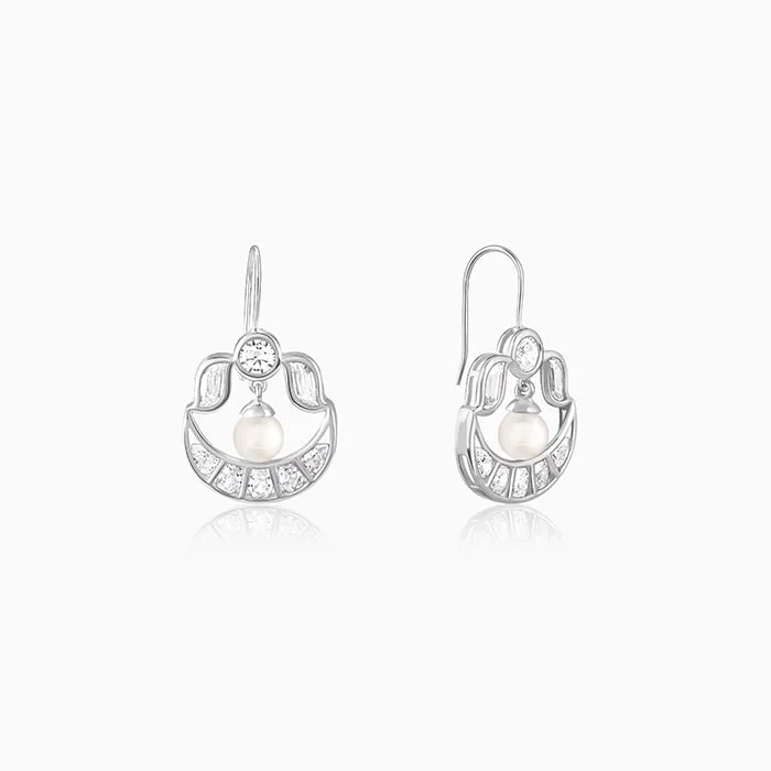 Silver Ayesha Earrings