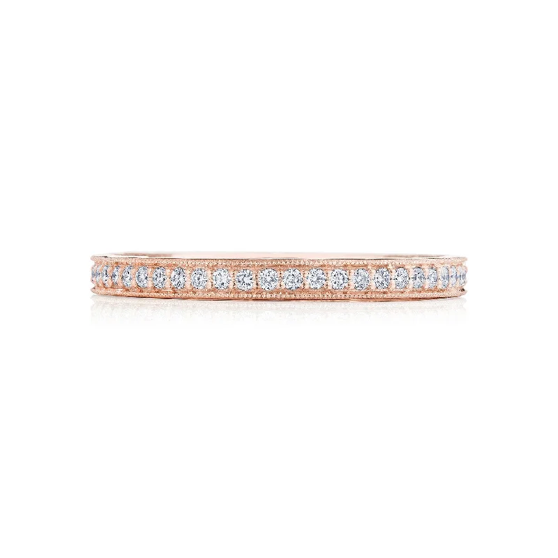 Tacori Coastal Crescent Pave Diamond Wedding Band