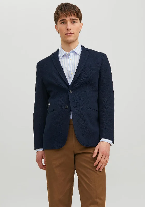 Jack & Jones Slim Fit Twill Casual Blazer, Navy Blazer