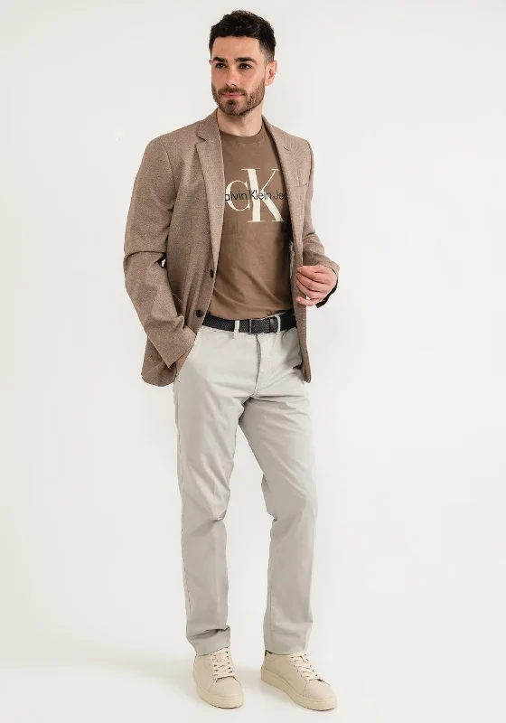 Selected Homme Gabe Blazer, Light Brown Melange