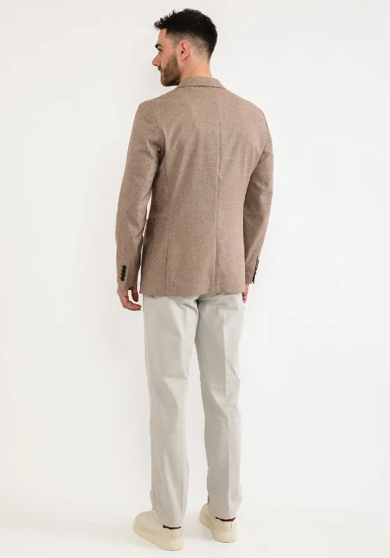 Selected Homme Gabe Blazer, Light Brown Melange