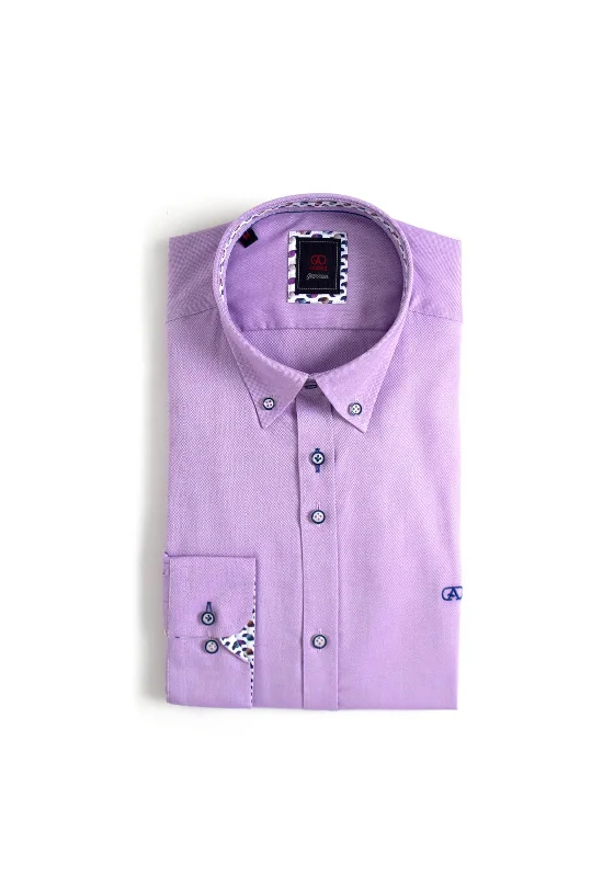 Andre Baggot Plain Shirt, Lilac