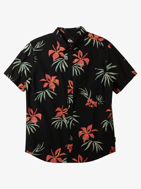 Apero Classic Short Sleeve Shirt - Black Aop Mix Bag Ss