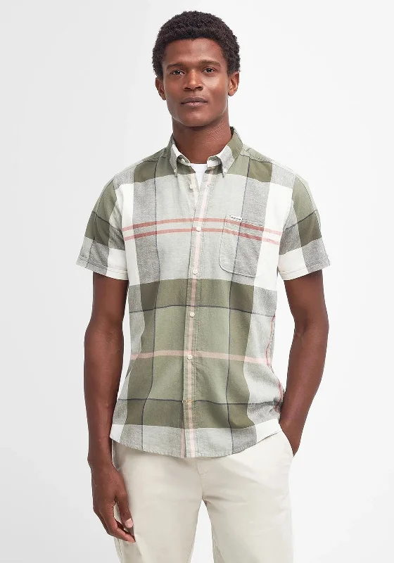 Barbour Douglas Tartan Shirt, Glenmore Olive